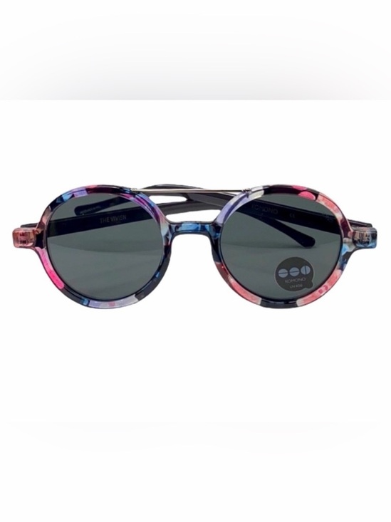 NEW KOMONO sunglasses Floral Round Black Purple Pink main image 15